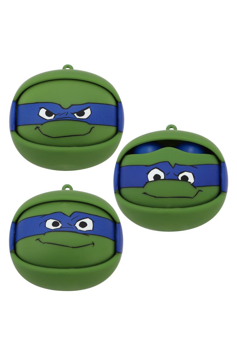 Ninja Turtles Leo Wireless Bluetooth True Earbuds, Alternate, color, Green
