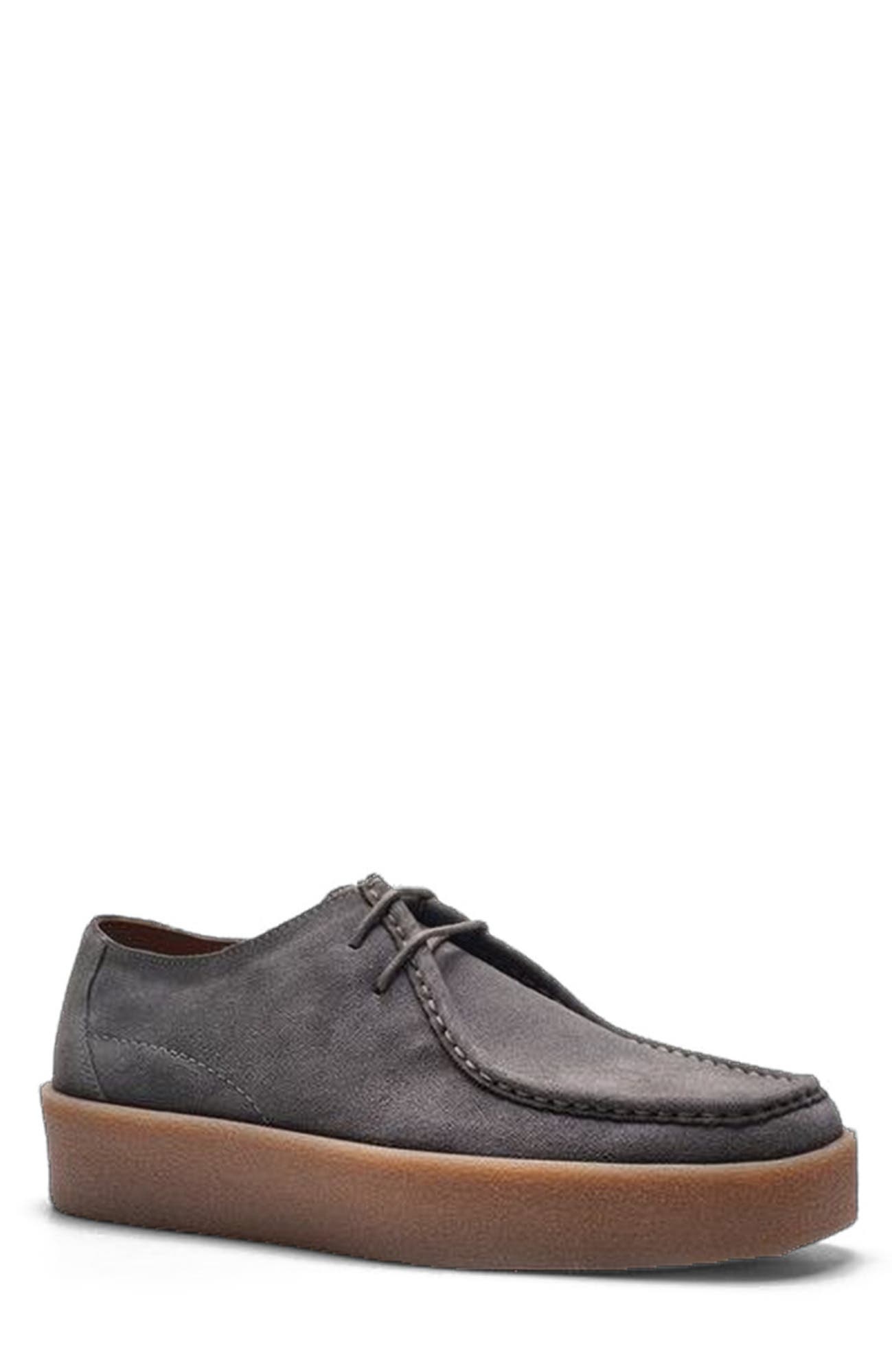 A. Veer Mason Moc Derby, Alternate, color, Grey Leather