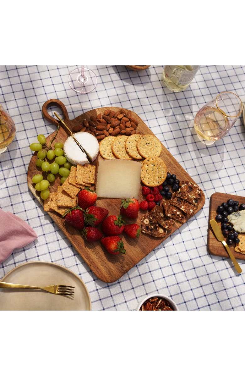 TWINE Large Acacia Loop Serve Board, Alternate, color, Wood