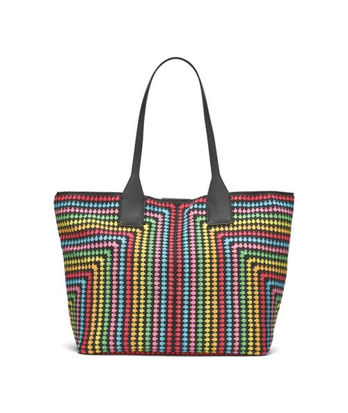 Karl Lagerfeld Paris Henriette Tote In Black Multi