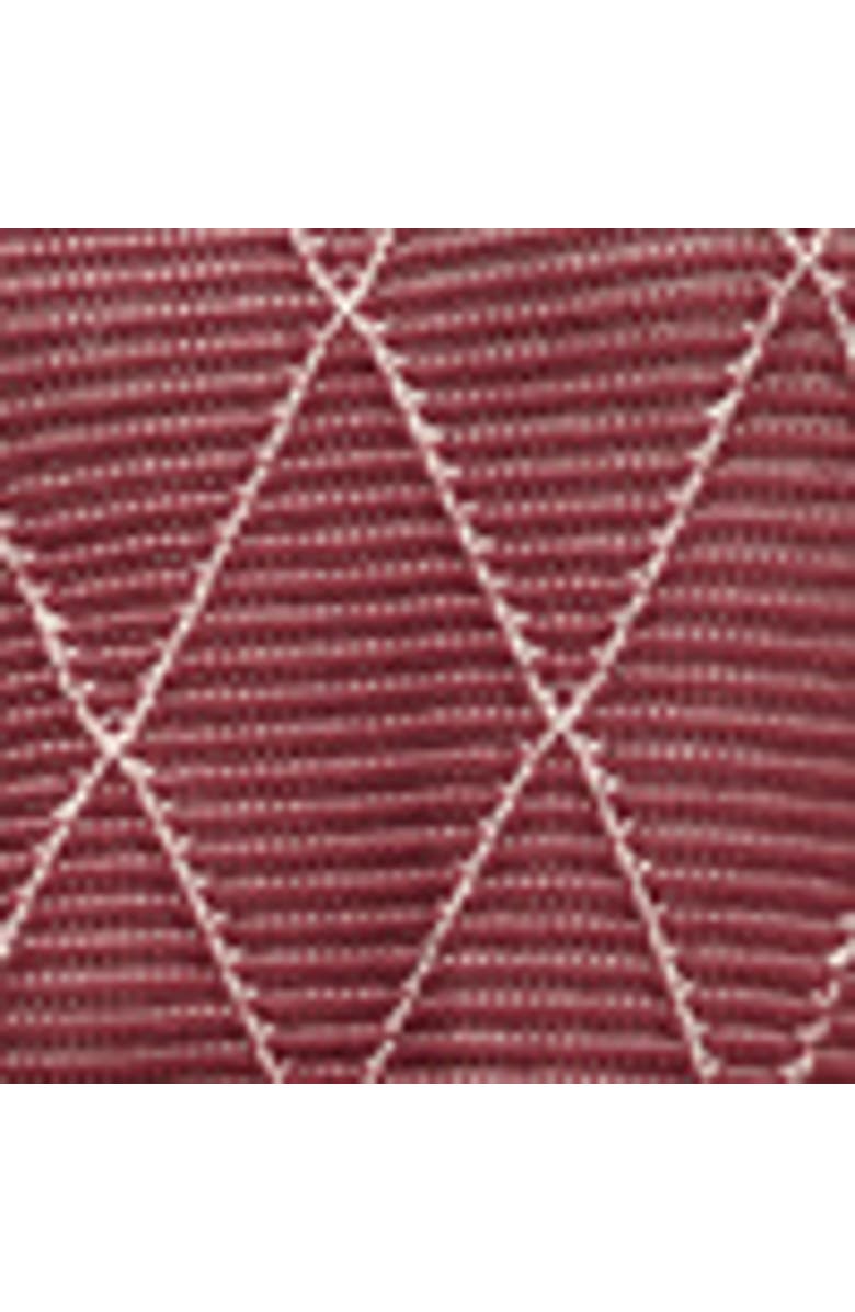 M.M.LaFleur Aiko Breeze Tank - Argyle Knit, Alternate, color, Red Umber