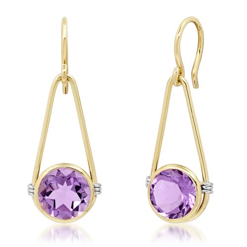 Elliot Young "candy Rush" Single Drop Gemstone Earring In Gold