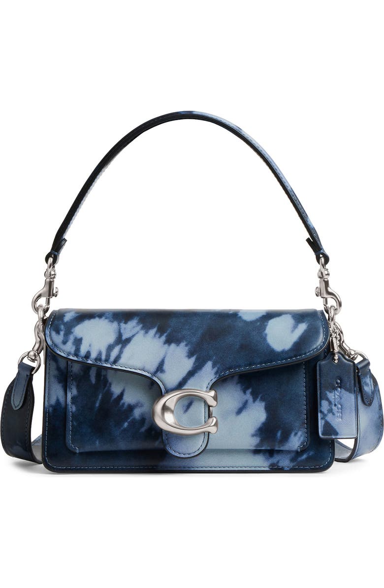 COACH Tabby Tie Dye Leather Shoulder Bag, Main, color,