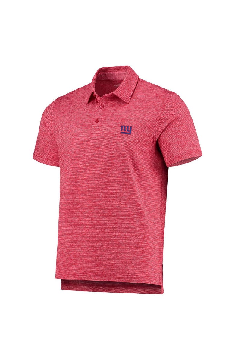 vineyard vines Men's Vineyard Vines Red New York Giants Destin Stripe Sankaty Polo, Alternate, color,