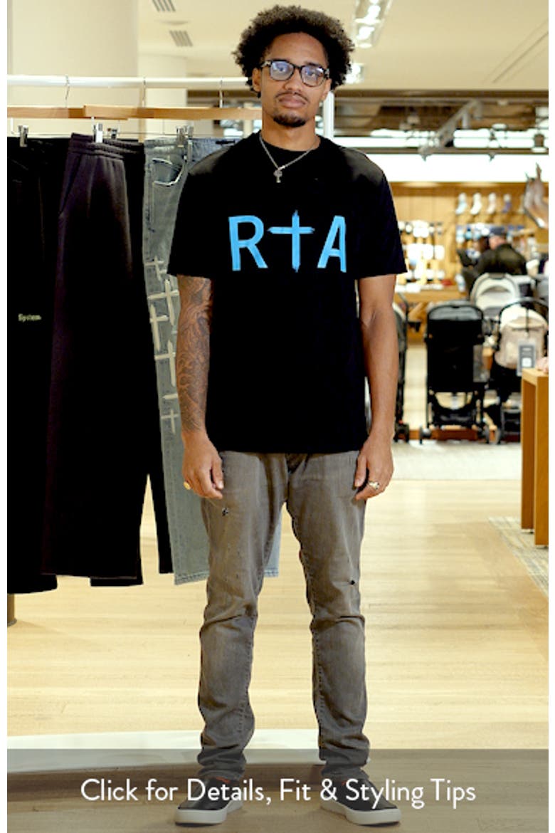 Liam Regular Fit Cotton Logo Graphic T-Shirt video