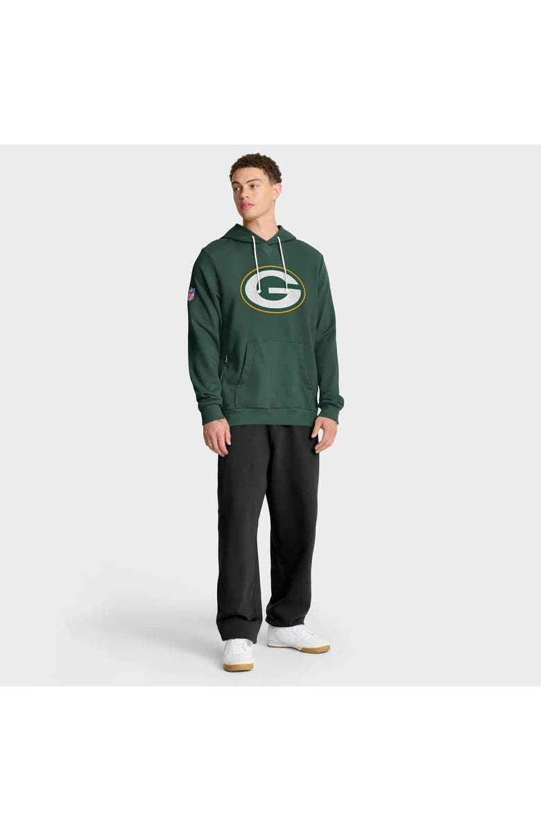 Nike Men's Nike Green Green Bay Packers Sideline Standard Issue Initial Home Dri-FIT Hoodie, Alternate, color, Green