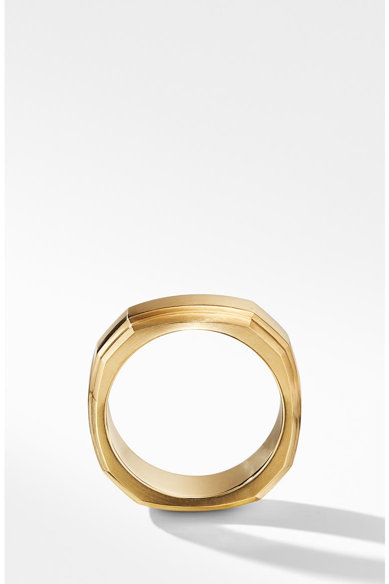 18K Gold Deco Band Ring, Alternate, color, GOLD