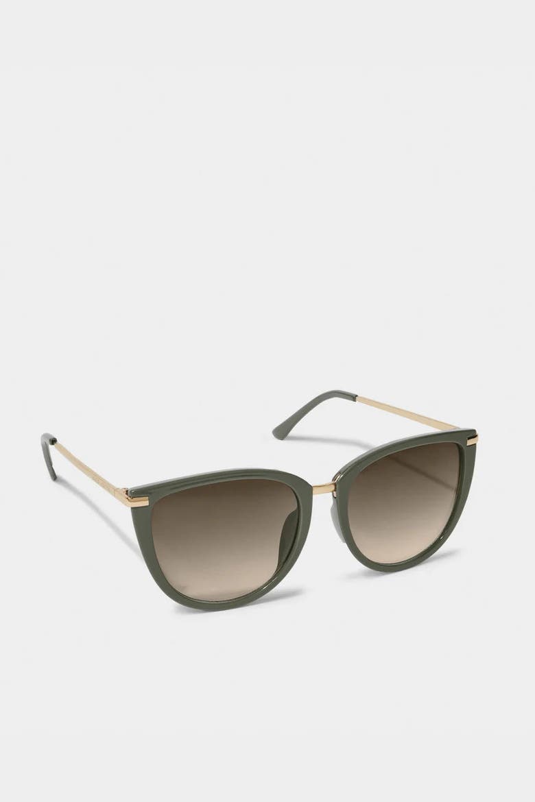 Sardinia Sunglasses in Olive, Alternate, color, Olive
