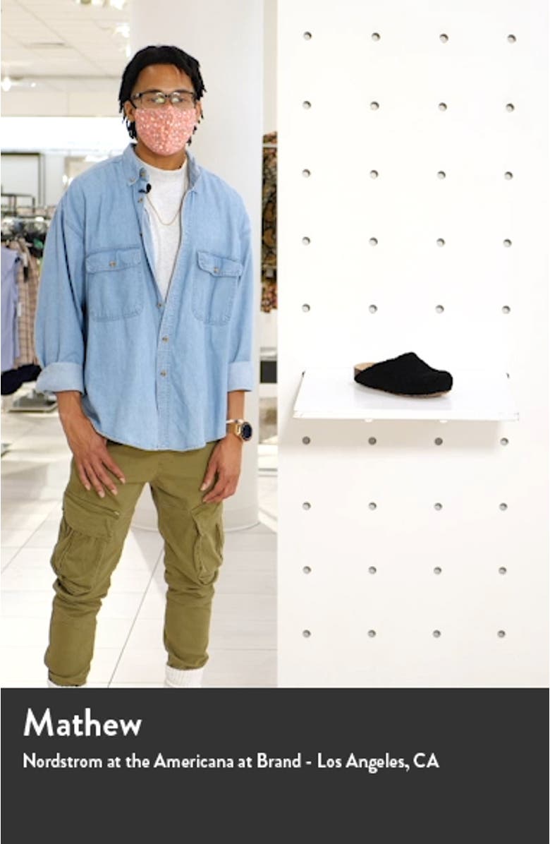 Vesa Faux Shearling Clog, sales video thumbnail