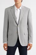 Canali Siena Regular Fit Impeccable Super 130s Wool Suit Jacket
