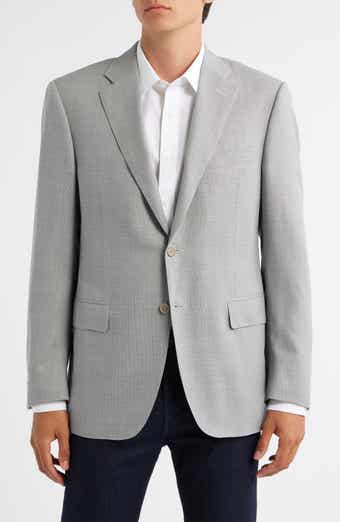 Canali Siena Regular Fit Impeccable Super 130s Wool Suit Jacket