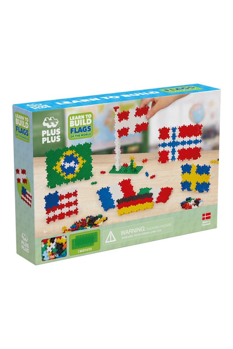 500-Piece Learn to Build Flags Playset, Main, color, MULTI-COLOR/ MIX