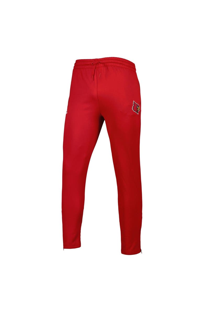 adidas Men's adidas Red Louisville Cardinals AEROREADY Tapered Pants, Alternate, color, 