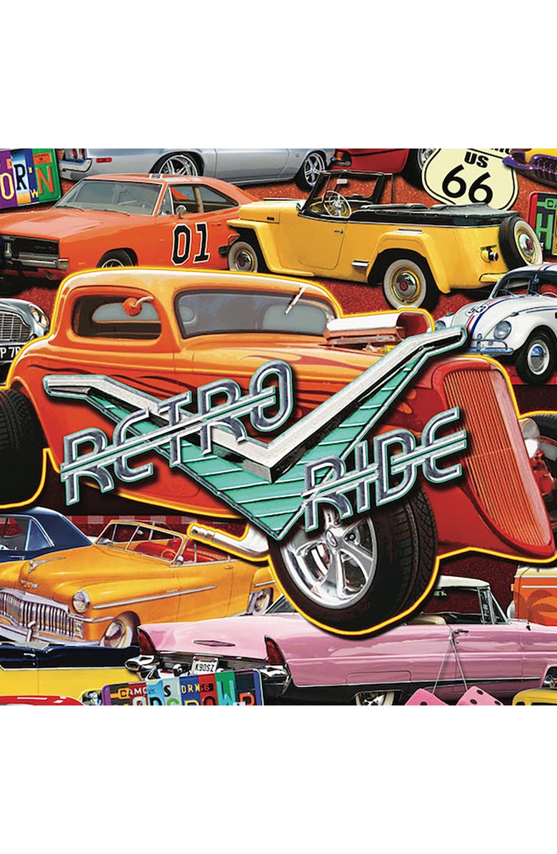 Hart Puzzles Boomer's Favorite Rides by Kate Ward Thacker 1000 Piece Puzzle, Alternate, color, Multicolored