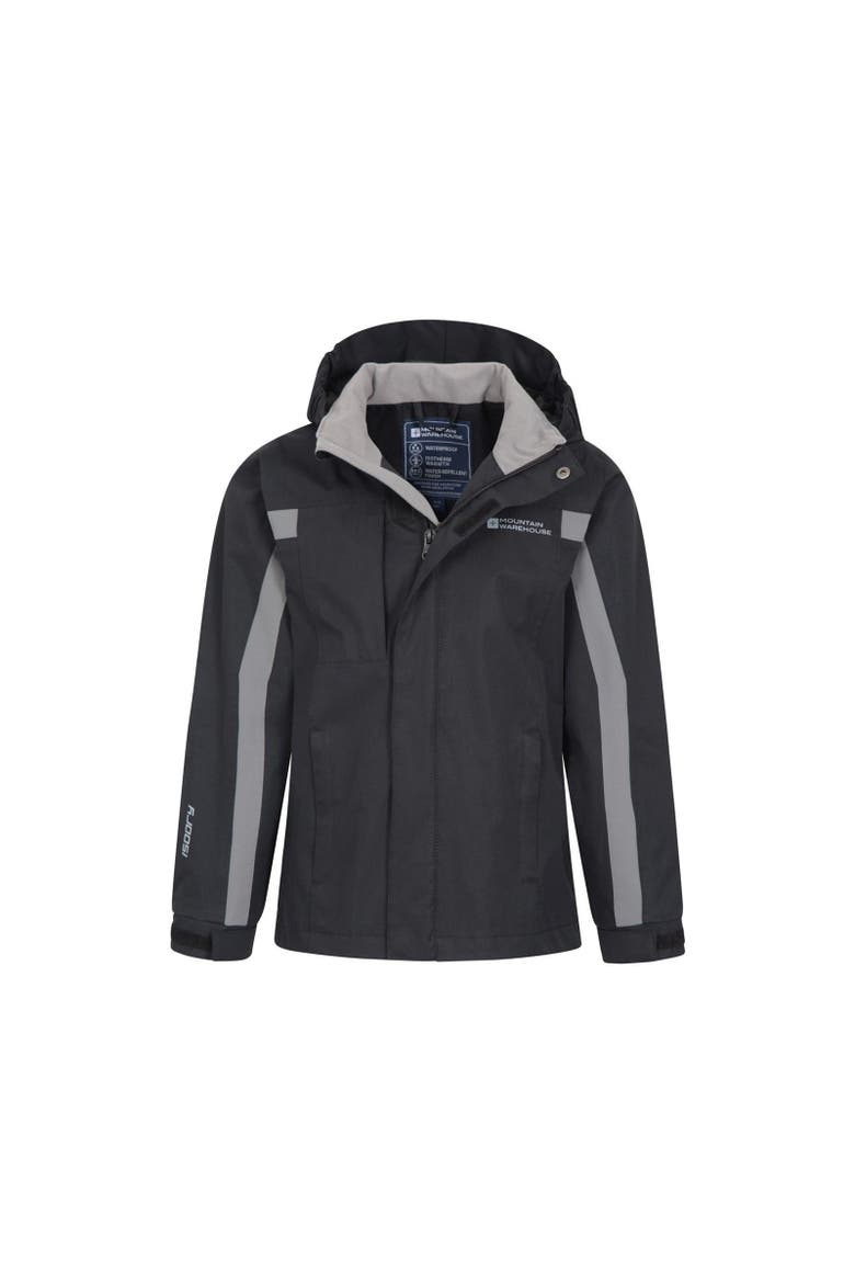 Childrens/Kids Samson II Waterproof Jacket, Alternate, color, Black