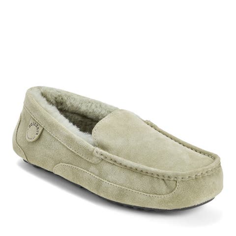 Fireside Melbourne Genuine Shearling Moccasin Slippers
