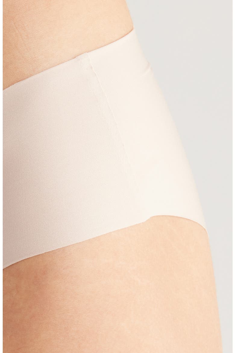 Uniq Seamless Boyshorts, Alternate, color, PEAU ROSE