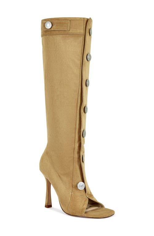 Azalea Wang Kazuki Knee High Boot In Brown