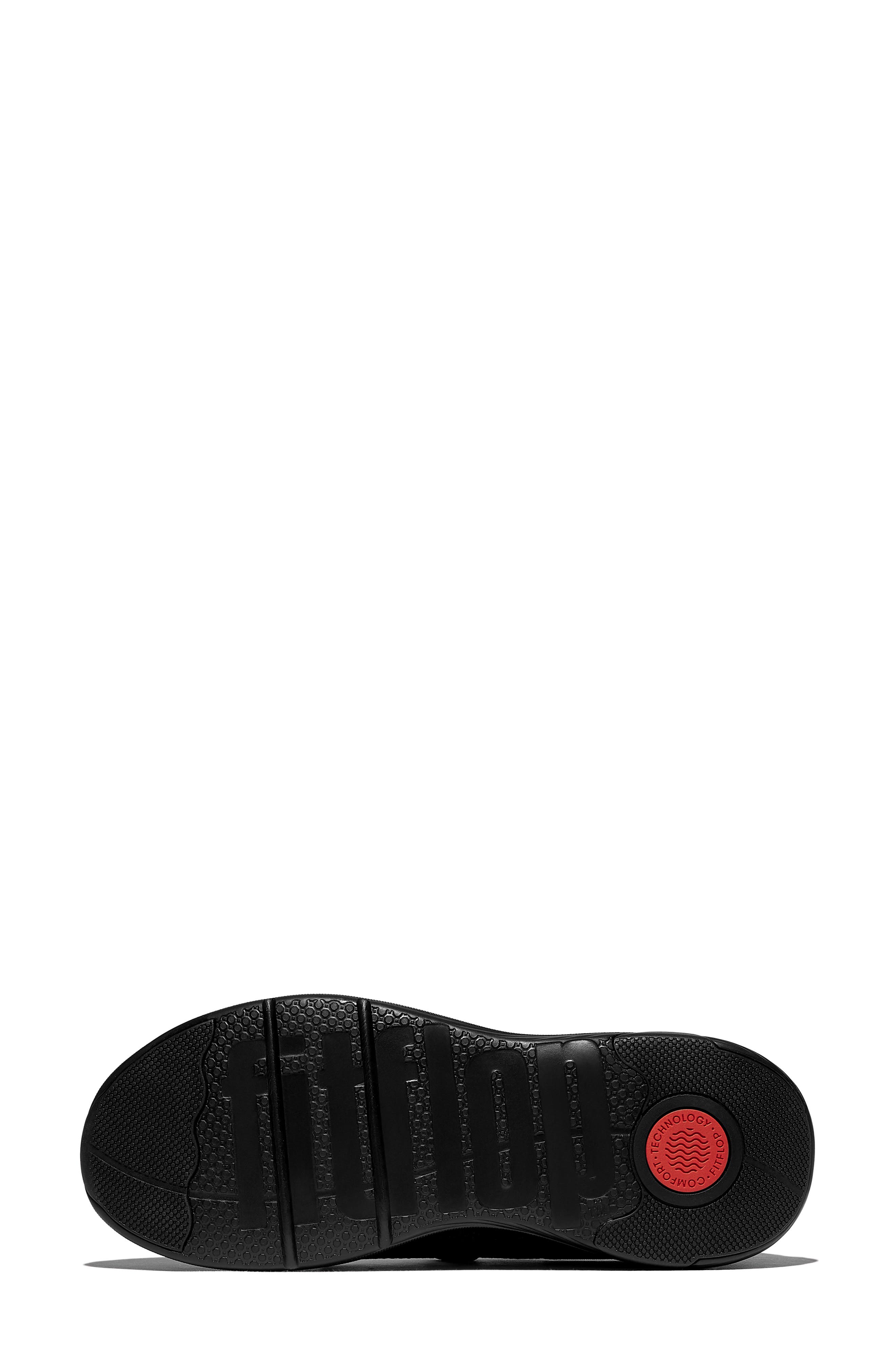 SUPER-Q Knit Sneaker, Alternate, color, ALL BLACK