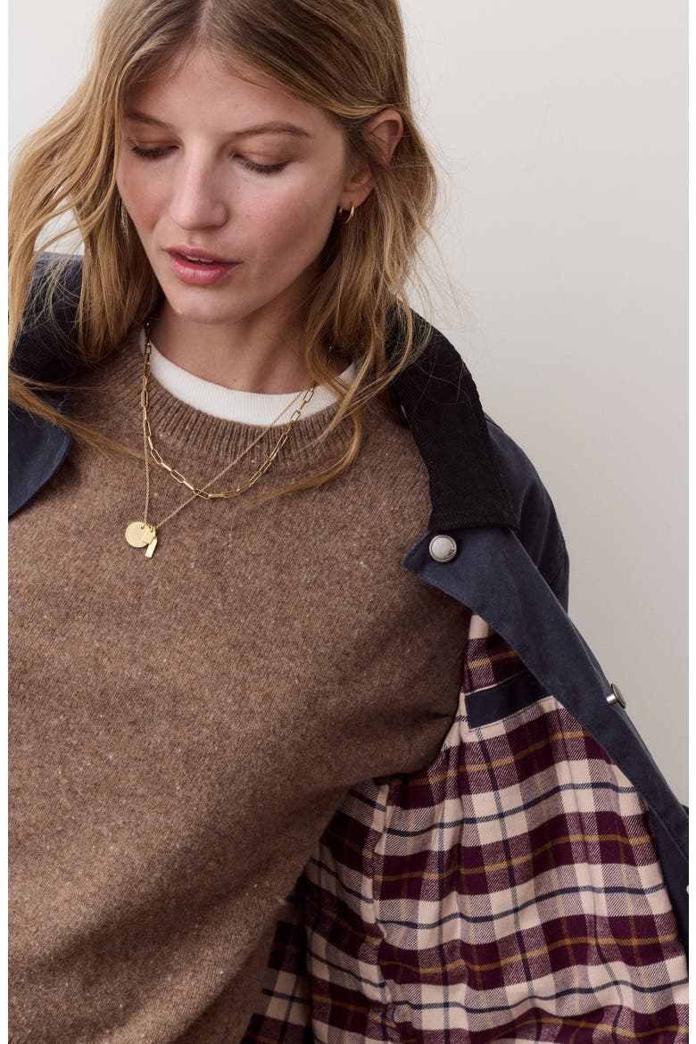 Riley Cotton Barn Jacket, Alternate, color, NAVY