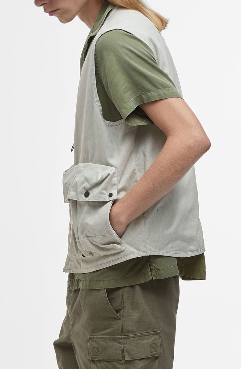 Barbour Modified Westmoreland Vest, Alternate, color, Cream