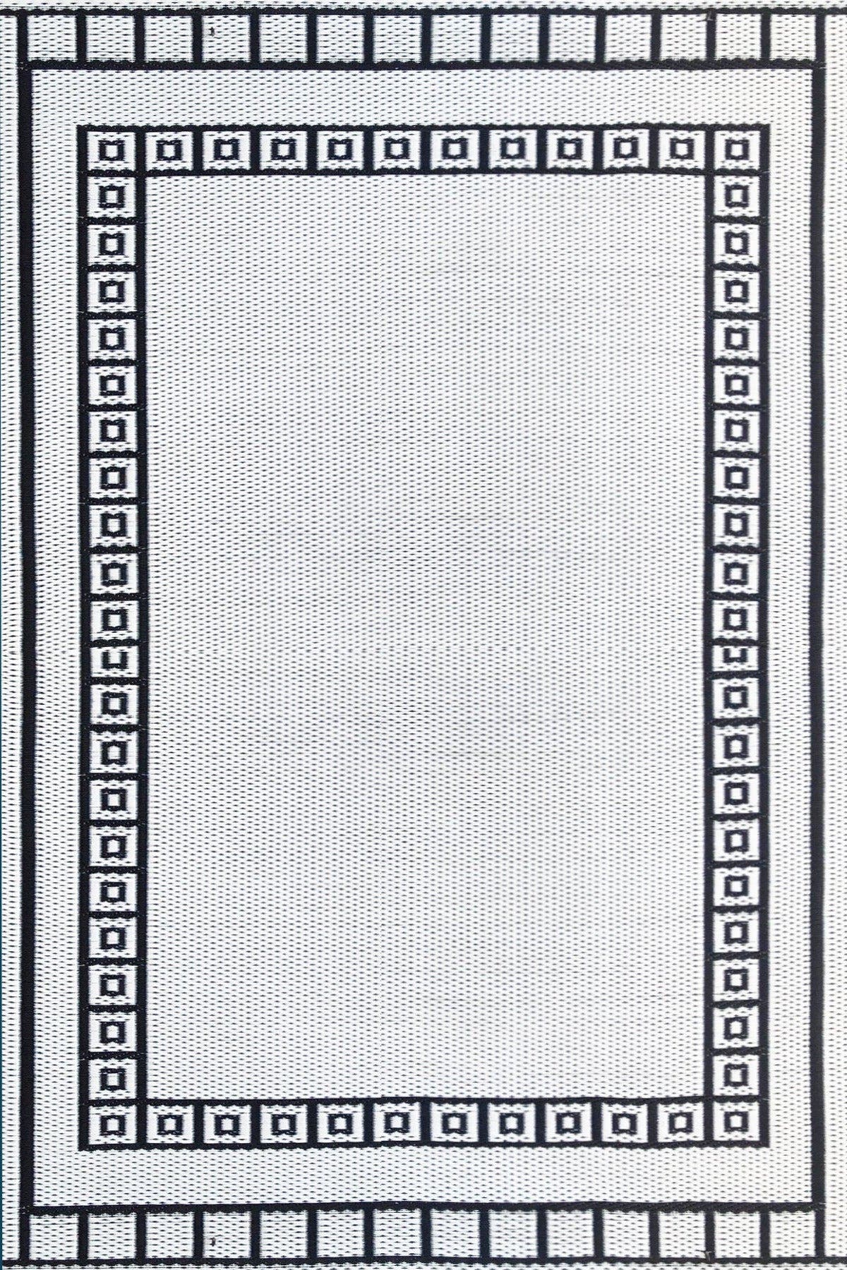 Black White - 5' x 8'