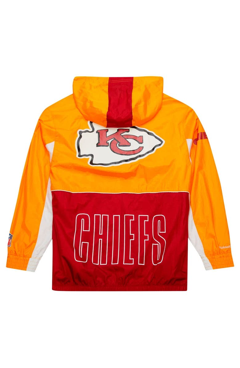 Mitchell & Ness Men's Mitchell & Ness Red Kansas City Chiefs Big Shot Premium Full-Zip Windbreaker, Alternate, color, 