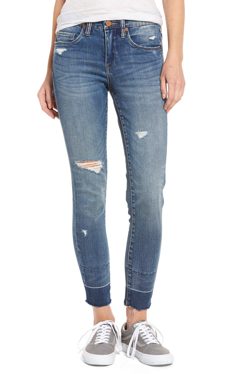 BLANKNYC Ankle Skinny Jeans, Main, color, 