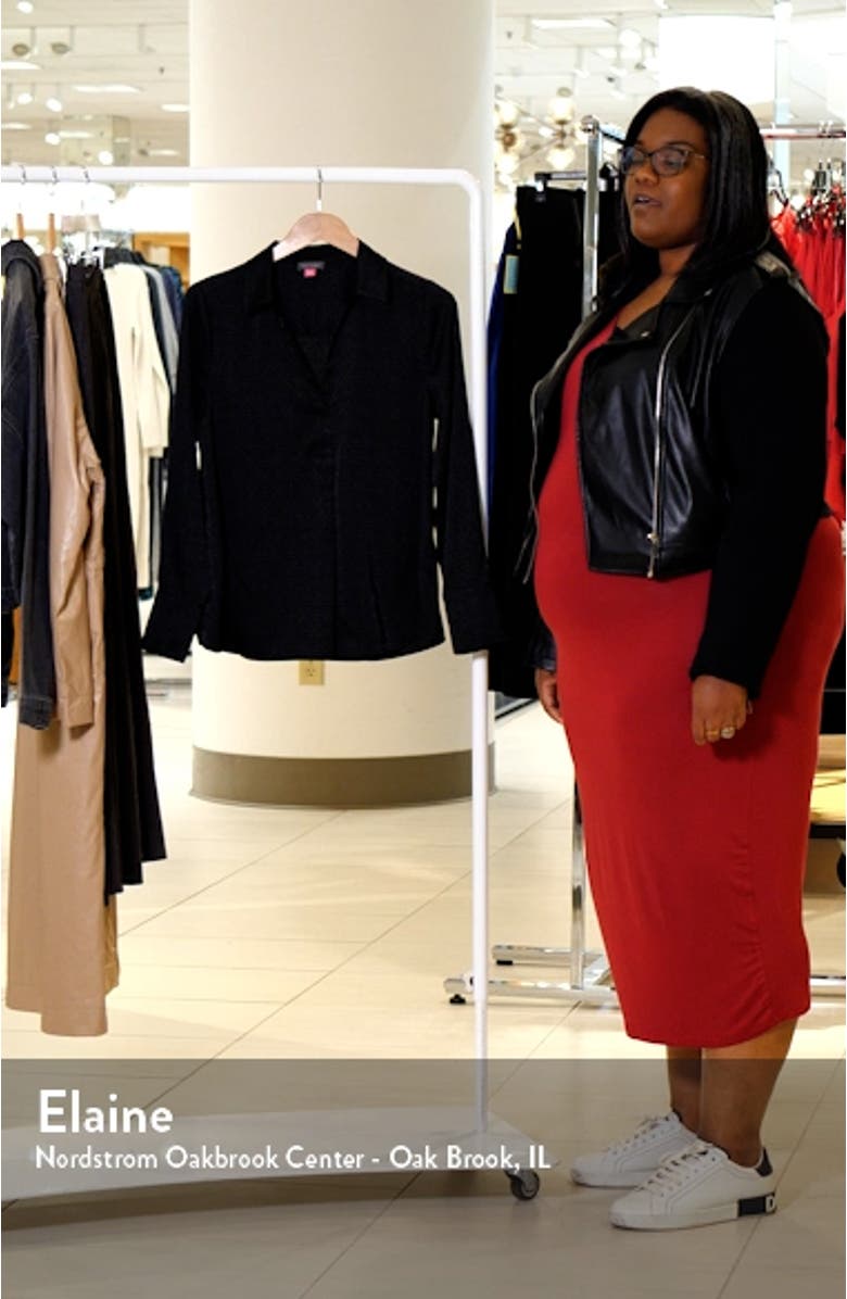 Geo Jacquard Blouse, sales video thumbnail