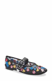 3.1 Phillip Lim Flowerworks Mesh Mary Jane Flat
