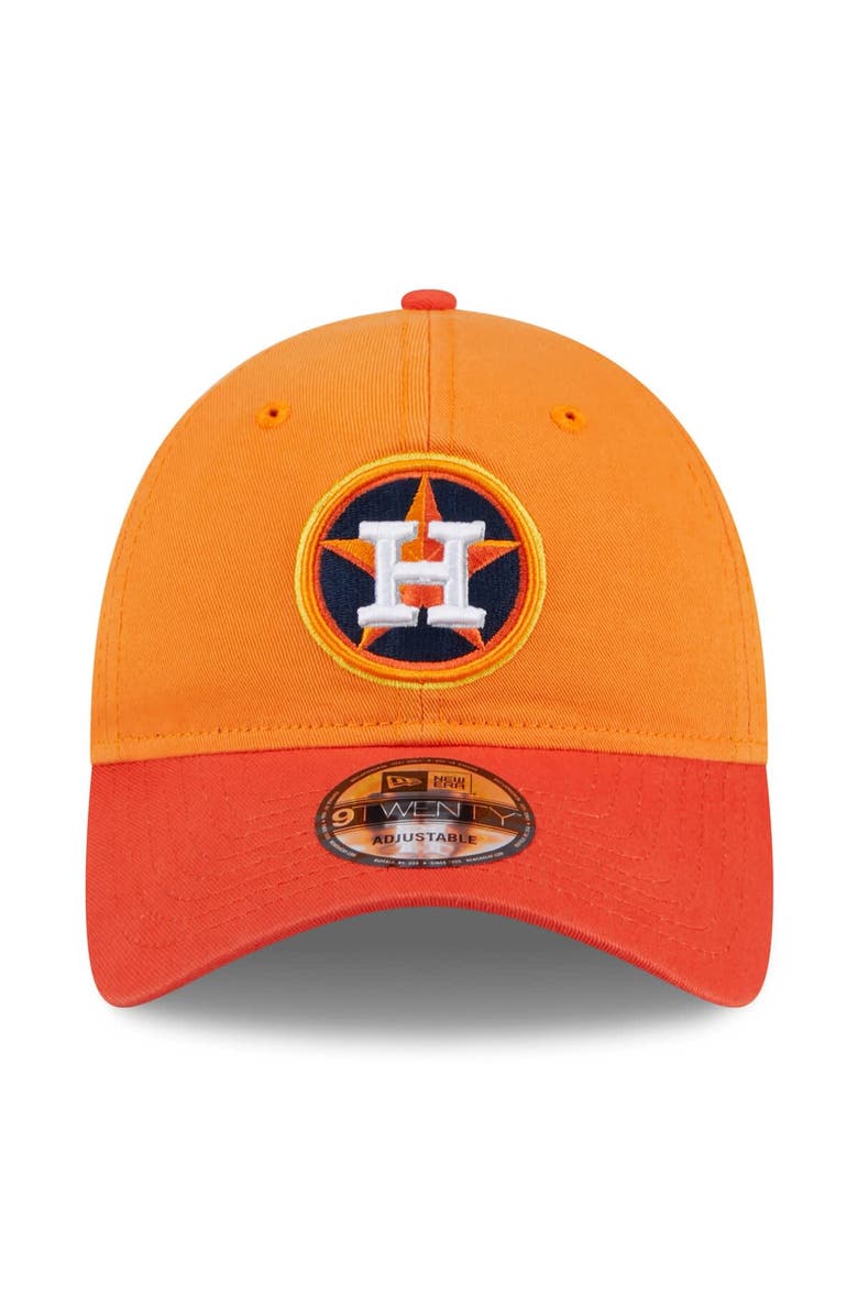 New Era Men's New Era  Orange Houston Astros 2024 Spring Training 9TWENTY Adjustable Hat, Alternate, color, 