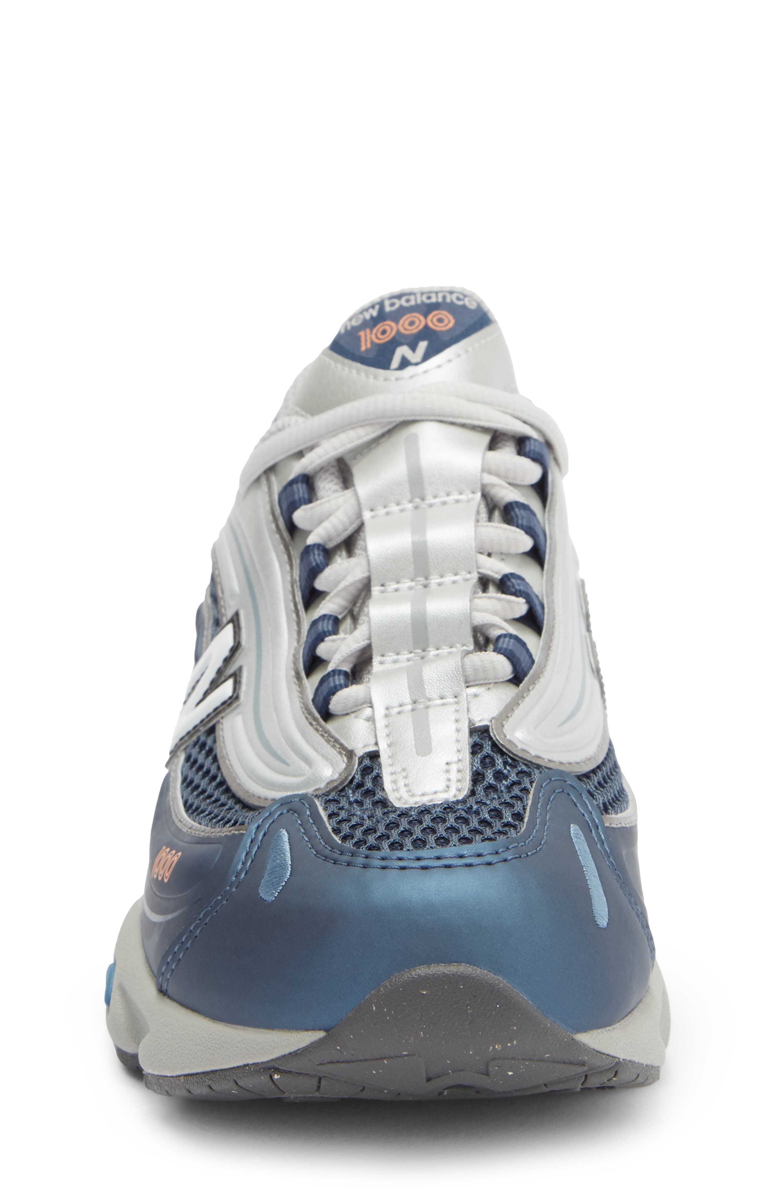 New Balance Kids' 1000 Sneaker, Alternate, color, Vintage Indigo/ Silver