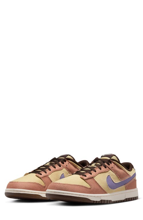 Nike Dunk Low Retro Sneakers In Brown