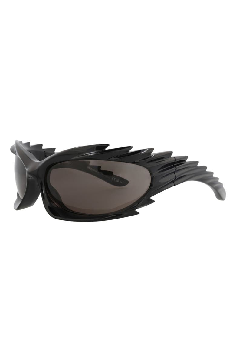 Balenciaga 78mm Novelty Sunglasses, Alternate, color, 