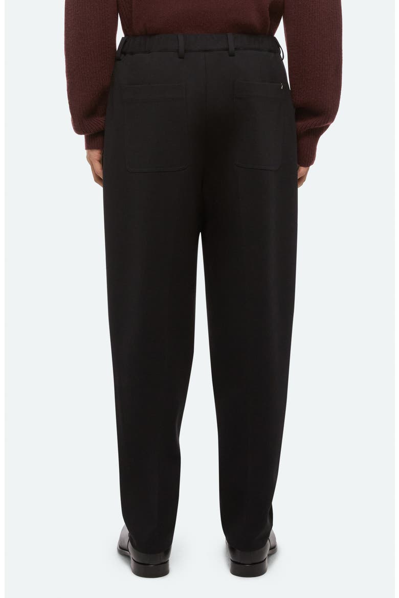 Zoot Pleat Front Modern Pants, Alternate, color, BLACK