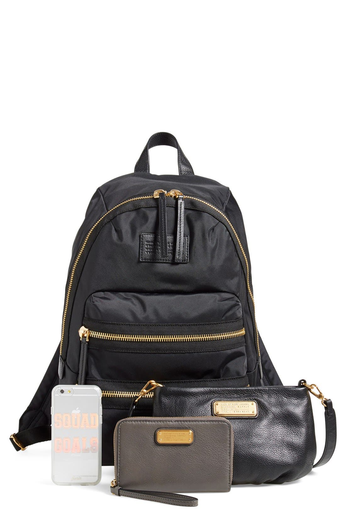 Marc Jacobs MARC BY MARC JACOBS 'New Q - Percy' Leather Crossbody Bag, Alternate, color, 