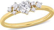 Julianna B. 1/2 CTW Diamond Cluster Ring 14k Gold