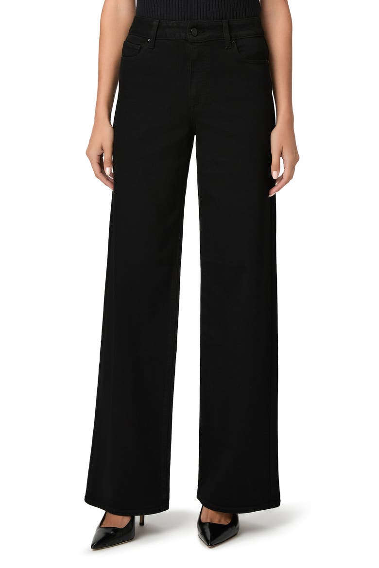 Anessa 33-Inch Wide Leg Jeans, Main, color, BLACK SHADOW