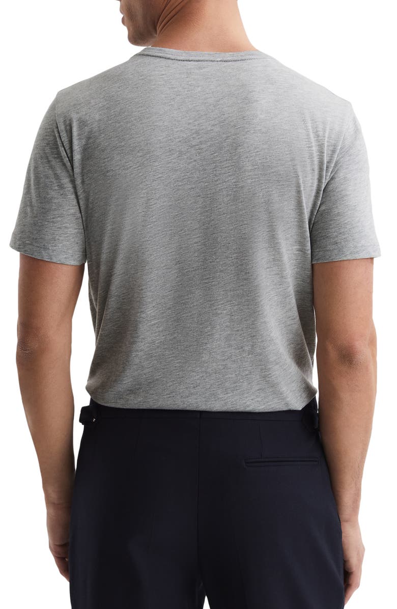 Reiss Bless Marl T-Shirt, Alternate, color, Grey Marl