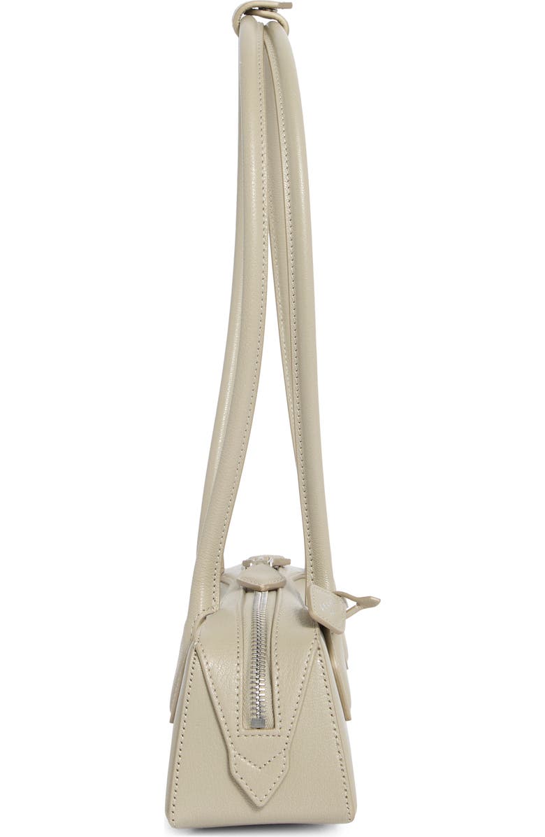 Alaïa Le Teckel Small Shoulder Bag, Alternate, color, Beige Grise