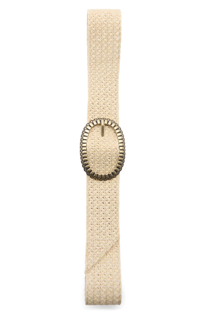 MANGO Raffia Belt | Nordstrom