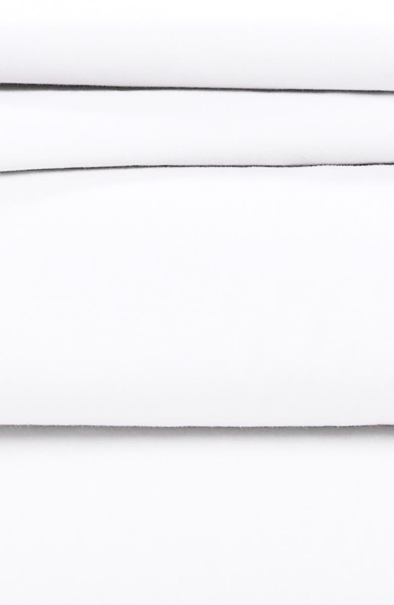 Parachute Percale Sheet Set, Alternate, color, White