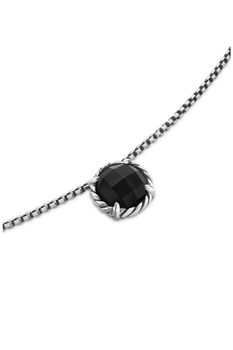 Chatelaine® Pendant Necklace, Alternate, color, BLACK ONYX