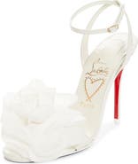 Christian Louboutin Miss Z Flora Ankle Strap Sandal