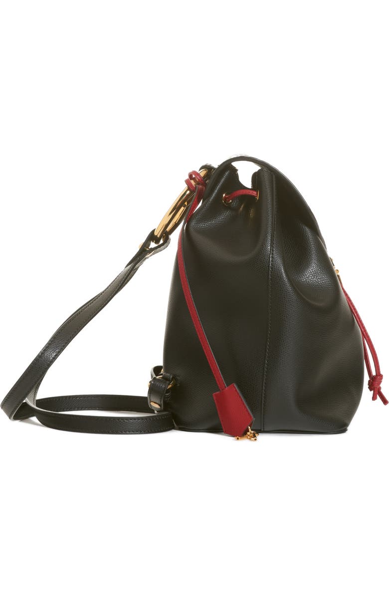 Fendi Cruise Bicolor Calfskin Leather Backpack, Alternate, color,