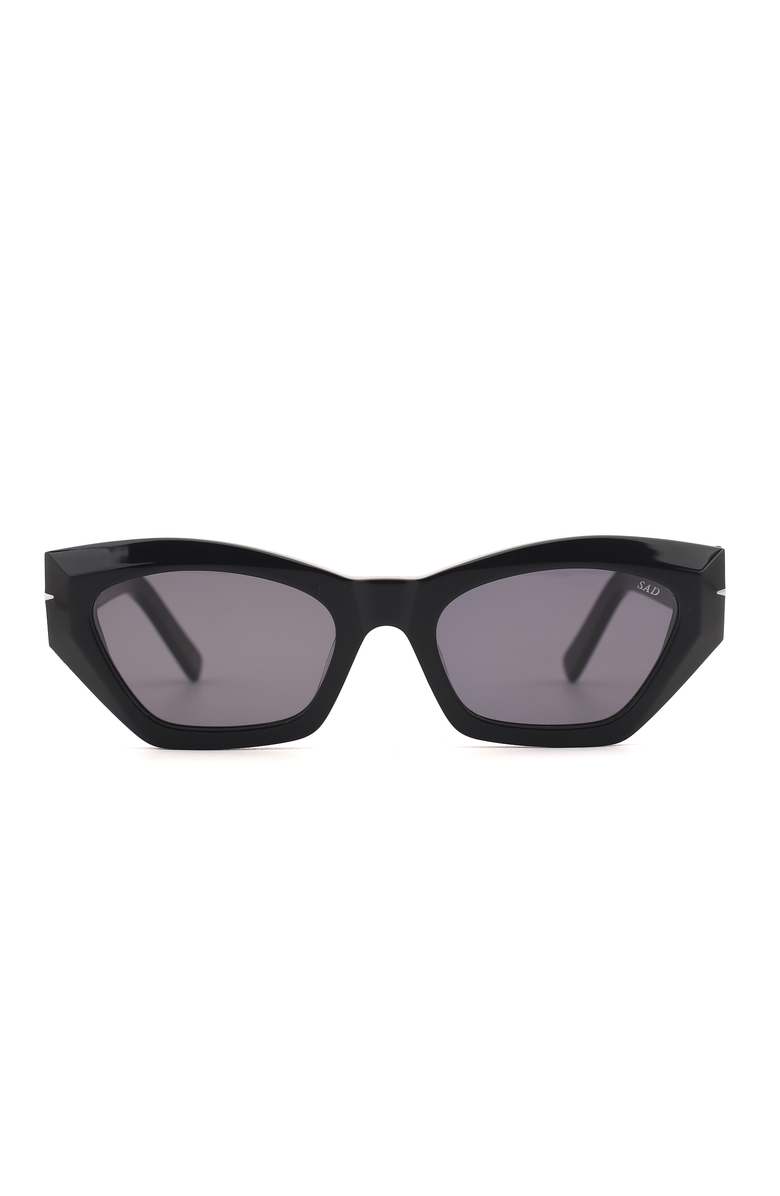 Sad Eyewear Witchcraft Sunglasses, Main, color, Gloss Black