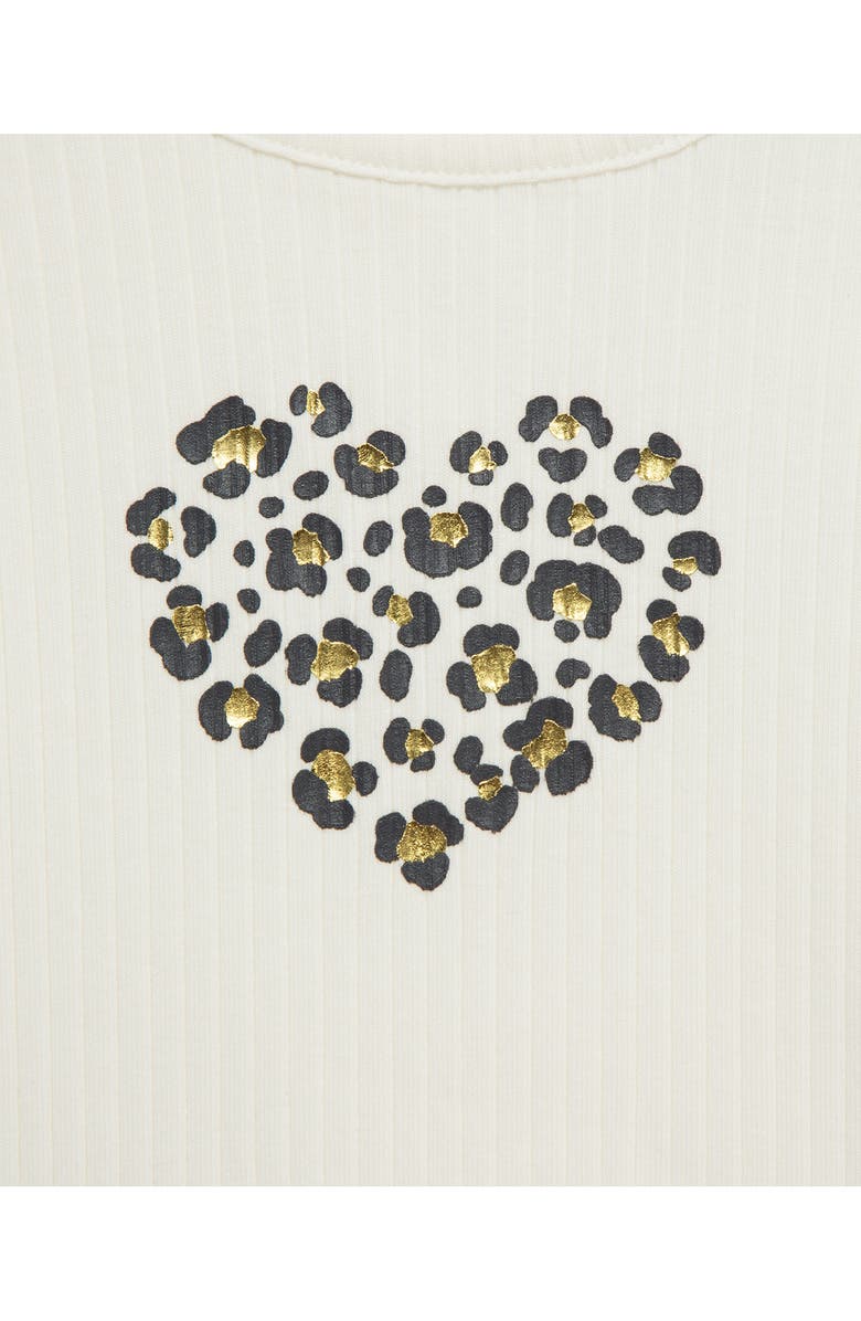 Little Me Leopard Hoodie, Long Sleeve Top & Leggings Set, Alternate, color, Ivory Multi