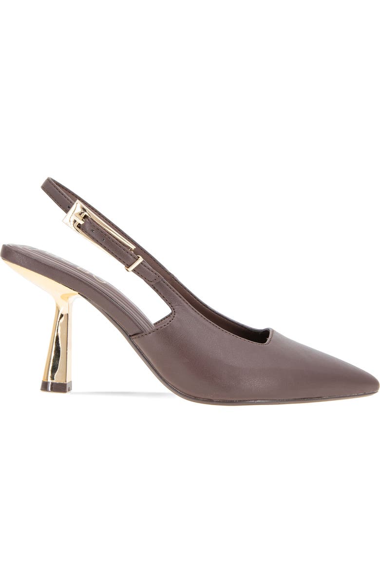 BCBGeneration Inara Slingback Pointed Toe Pump, Alternate, color, Brownstone