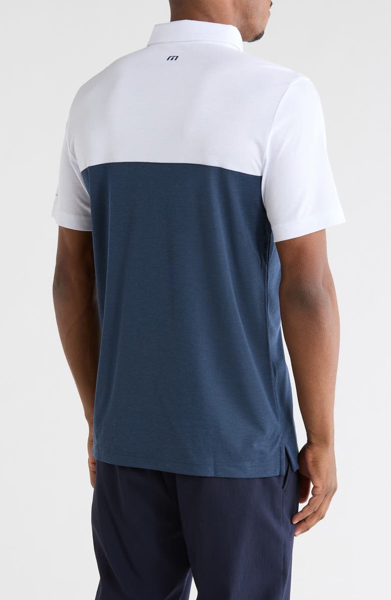 TravisMathew Toronto Blue Jays Home Run Leader Polo, Alternate, color, White/ Navy