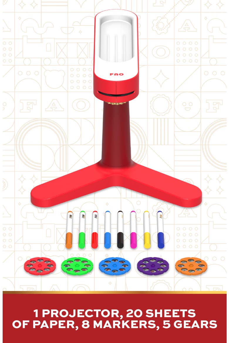 Toy Art Tracing Projector, Alternate, color, RED
